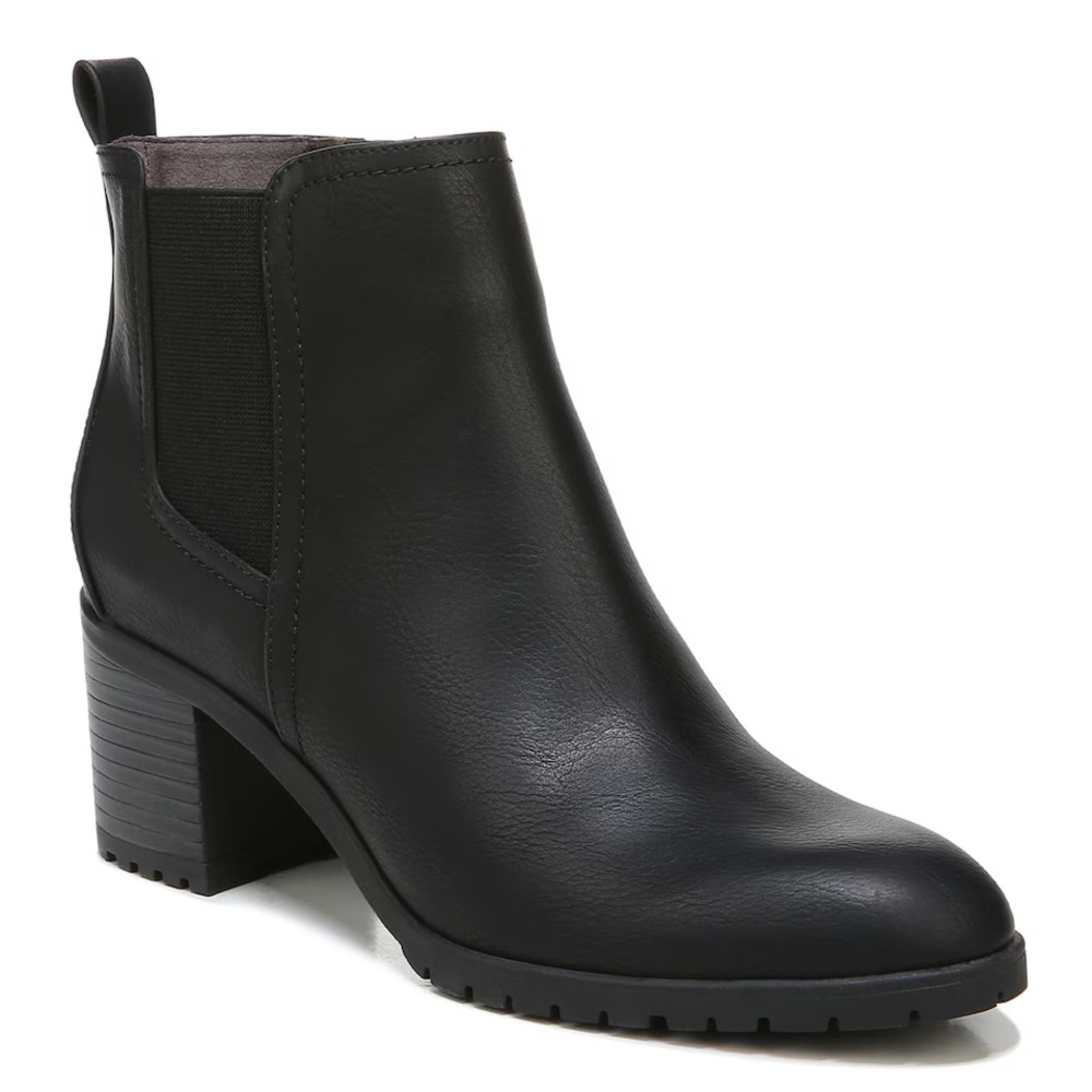 LifeStride Mesa Black Bootie Size 10 Wide New Without Box